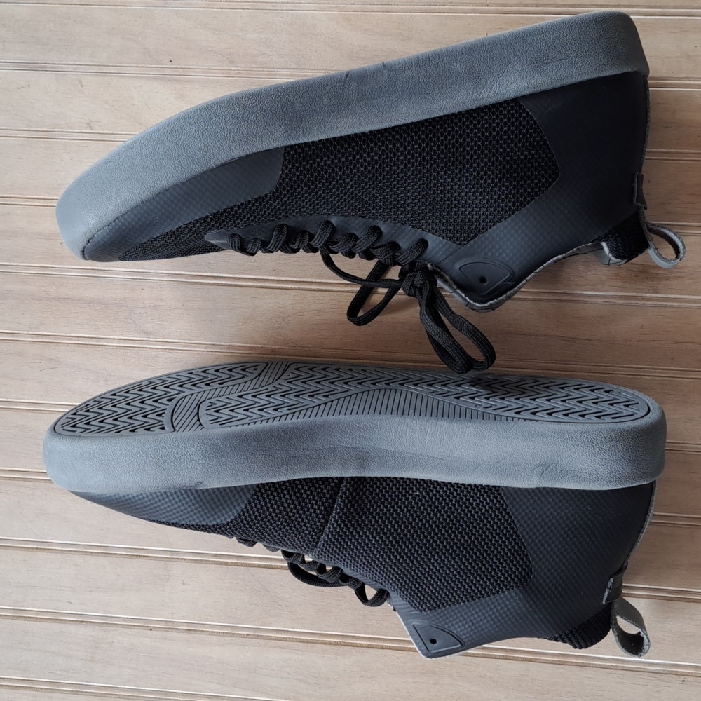 Hey Dude Black and Gray Men's Sneakers - Picture 10 of 12